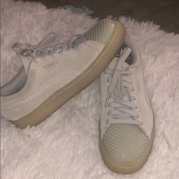 Spiked front suede PUMA sneakers - Picture 2 of 7